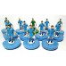 Subbuteo Andrew Table Soccer Coventry City 1974-78 on classic Hasbro bases